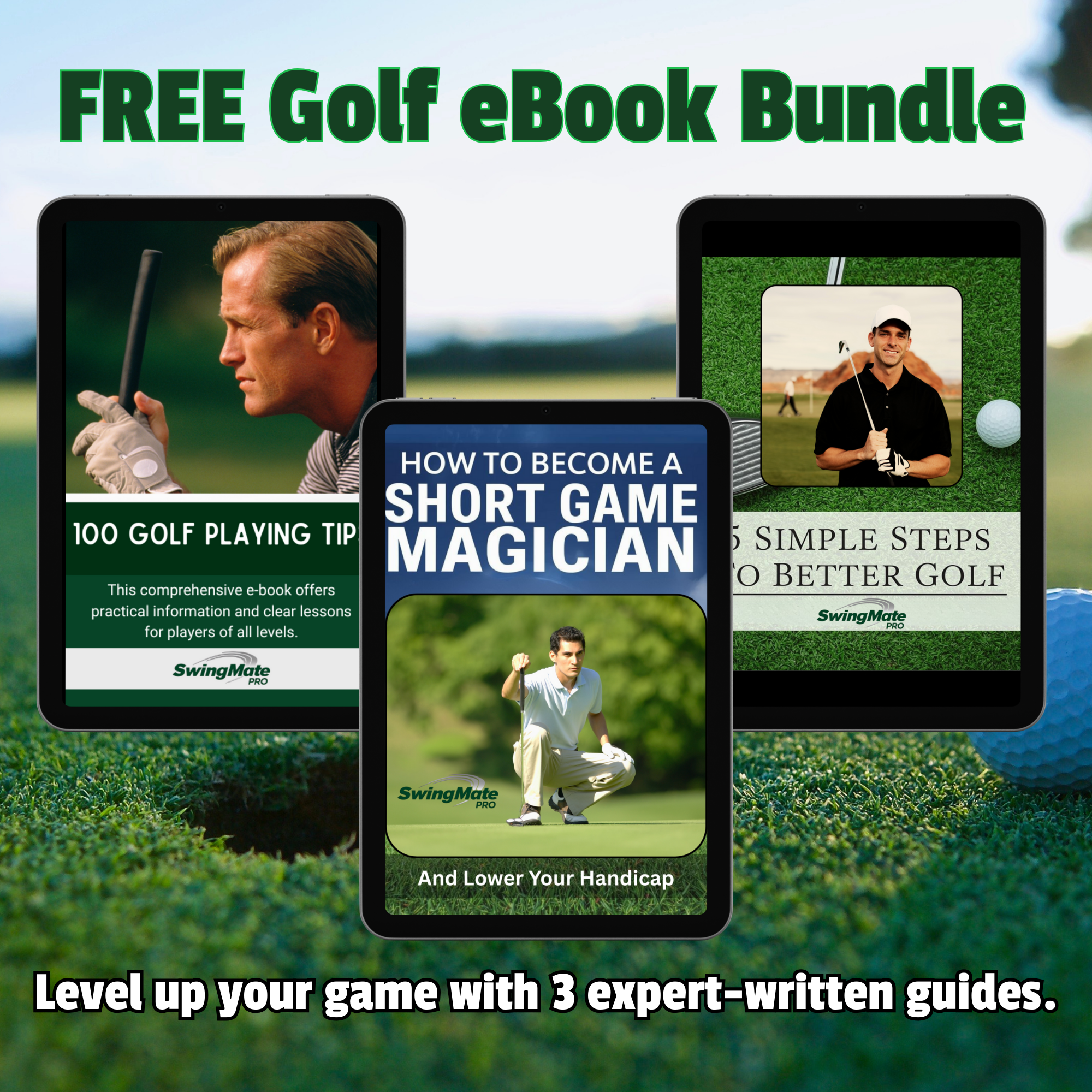 (Free) SwingMate Pro + The Ultimate eBook Bundle. (Just Pay Shipping)